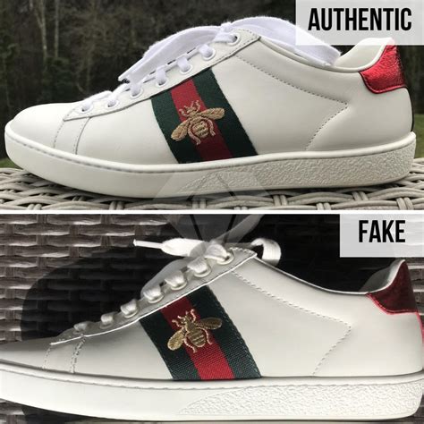 gucci ace authentic vs fake|are Gucci shoes real.